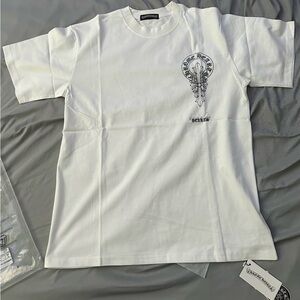 Men’s White Chrome Hearts T